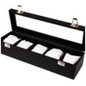 Resim Saat Kutusu 5'li Siyah içi Siyah 