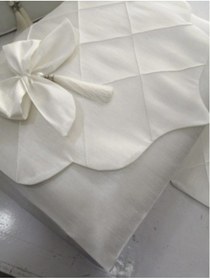 Resim Çeyiz Seti Üç Parça Ekru 