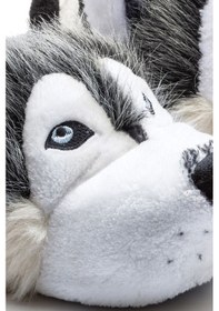 Resim Twigy Husky CC0531 Kadın, Garson Boy Hayvanlı Panduf Gri 36/41 Gri 