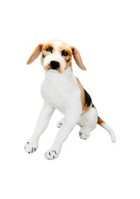 Resim Mey İthalat Oturan Beagle Peluş 68 Cm. 