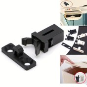 Resim 10 adet Siyah Plastik Push Button Snap Anahtarları Seti - Araba Çöp Kutuları, Elektrik Kutuları ve Daha Fazlası İçin İdeal - Güvenli Kapanış İçin Yaylı Mikro Anahtarlar, Elektrik Kutusu Aksesuarı|Sleek Black Finish|Yaylı Mekanizma, Çöp Kutusu Kapak Açma 