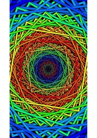 Resim Tribal Buff Motorcu Çok Amaçlı Outdoor Boyunluk Unisex Bandana Siyah 