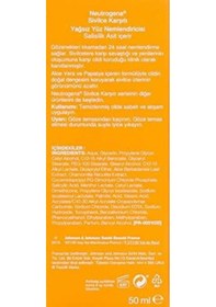 Resim Neutrogena Sivilce Karşıtı Yağsız Yüz Nemlendiricisi, Akneye Eğilimli Ciltler İçin Salisilik Asit İçeren, 50 Ml 