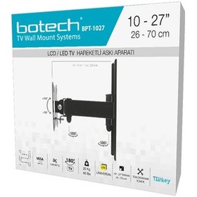 Resim Botech Bpt-1027 10”-27”/26-70 Ekran Hareketli Askı Aparatı 