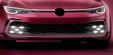 Resim Volkswagen Golf 8 İçin GTI Ledli Panjur 