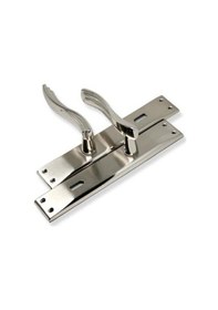 Resim Kapı Kolu Pırlanta Aynalı Nikel Saten Yale 