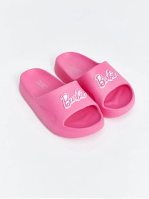 Resim LC Waikiki LCW STEPS Barbie Baskılı Kız Çocuk Terlik 
