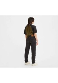 Resim 80's Mom Kadın Jean Pantolon - Stonewash Siyah 