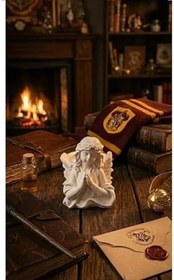 Resim ZEROXO Dua Eden Melek Figürlü Mumluk | Romantik Beyaz Tealight Şamdan Dekor Objesi | Yeni Ev Hediyesi Beyaz 7 x 7 