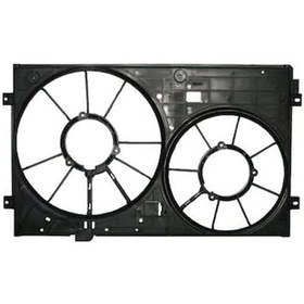 Resim Audı A3- 2009-2012- Radyatör Ve Klima Fan Davlumbazı Boş Gövde Çiftli Tw-y 