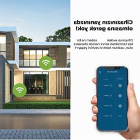 Resim markentegra Akıllı 4 USB Bağlantılı 3'lü Priz, Uzaktan Kontrol Özellikli 