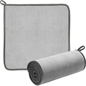 Resim Baseus Easy Life Oto Yıkama Kurutma Havlusu 2'li Paket 40 x 40 cm Mikrofiber Bez 