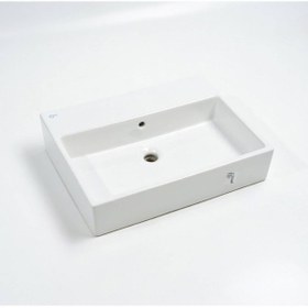 Resim Ideal Standard - Plain 60x42 Cm Tezgah Üstü Lavabo, Bataryalı-bataryasız Kullanım - Z250701- Beyaz 
