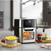 Resim Techno Stock ONVO Ovfry09 Oven Airfryer 12 Litre Multifonksiyonel Sıcak Hava Fritözü & Fırın 221Tseri 