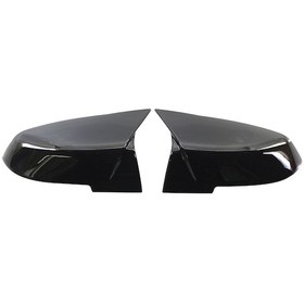 Resim Maiyame Bmw 3 Serisi F30 2013-2019 Yapıştırmalı Parlak Siyah Ayna Kapakları Gz.fk023ztl/r 