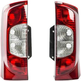 Resim Citroen Nemo Sağ Sol Arka Stop Lambası Takımı 2008--2015 Yana A 