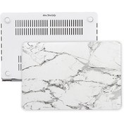 Resim Marble 02 Macbook Air Kılıf 13 Inç A1369 A1466 Ile Uyumlu 2017 Yılı Öncesi Mermer McStorey