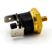 Resim Utkan Elektronik Bimetal 120° Kapalı Kontak Termostat Resetli Vidalı 