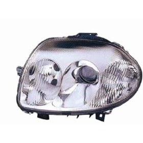 Resim TYC 20-6194-05-2B FAR SOL RENAULT CLIO II 98 CLIO SYMBOL I 98 ELEKTRİKLİ H7 HB3 ÇİFT MERCEK 