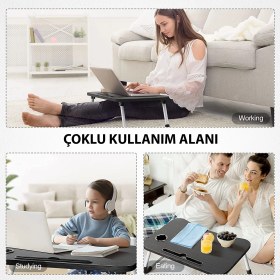 Resim Miletus Laptop Sehpası Ders Çalışma Masası Çocuk Çalışma Yatak Sehpası Ders Masası 