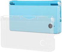 Resim OSTENT Hard Crystal Case Clear Skin Cover Shell for Nintendo DSi NDSi 