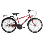 Resim Bisan Hero 36 Cm V 24 Jant 3 Vites Metalik Kırmızı Kırmızı 