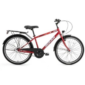 Resim Bisan Hero 36 Cm V 24 Jant 3 Vites Metalik Kırmızı Kırmızı 
