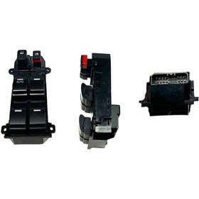 Resim Düğme Cam Açma Crv 07-12/jazz 08-15 Ön Lh Dörtlü Tek Auto 