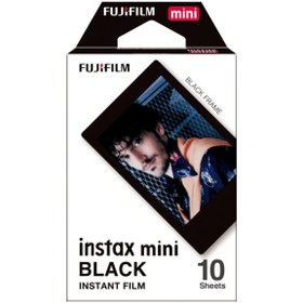 Resim Fujifilm Instax Mini Black Edition 10'lu Özel Film 