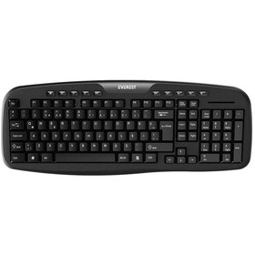 Resim Everest Kb-955 Siyah Usb Multimedia Kablolu Q Standart Klavye 