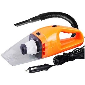 Resim Vkemall 120w Güçlü Emme Gücü Oto Süpürgesi, Islak-kuru Kullanim, Hepa Filtre, Turuncu Renk 