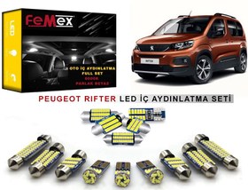 Resim Peugeot Rifter Araçlar için LED İç Aydınlatma Ampul Seti FEMEX Parlak Beyaz 