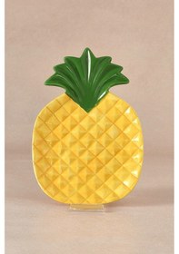 Resim Karaca Pineapple Pasta Tabağı 22 Cm Sarı 