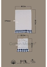 Resim Kurulama Bezi Fırfırlı Retro 2 Li Siyah 