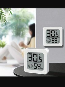 Resim kamp dükkanı Kompakt Dijital Higrometre & Termometre - İç/Dış Mekan Sıcaklık ve Nem Ölçer 