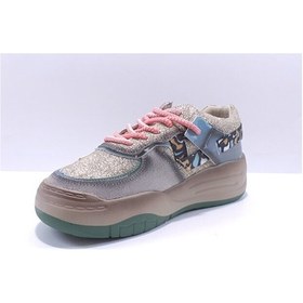 Resim Guja 25k328 Kadın Sneaker Kalın Taban Spor Ayakkabı Bej Siyah 