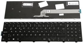 Resim Dell NSK-LR0SC NSK-LR0BC ile Uyumlu Notebook Klavye Türkçe Siyah 