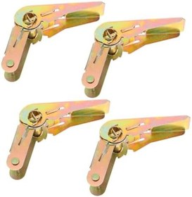 Resim 4 Adet Hızlı Kilitleme Mekanizması ile Güvenli Bağlama Kancası Taşımacılık ve Depolama için Uygun 