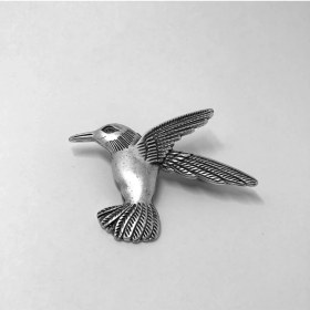 Resim Armas Store Güvercin Broş Gümüş Renk 