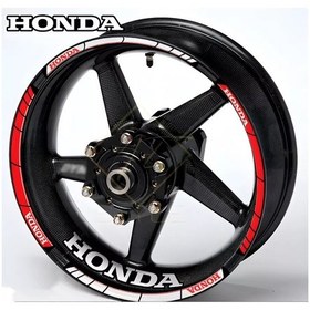 Resim Vplenke.rf Honda Cbr Cb Fireblade İçin Motosiklet Jantı Etiketleri Kırmızı 256423156 