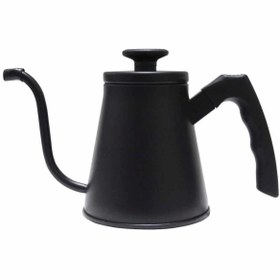 Resim Epinox Barista Kahve Demleme İbriği | Kahve Cezvesi | Mini Slim Kettle Siyah 800 ml BKS-08 