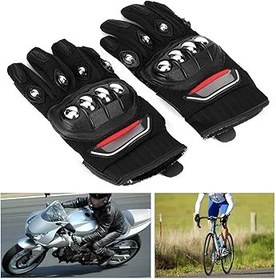 Resim aqxreight Nefes Alabilen Motosiklet Eldivenleri Açık Binicilik Sonbahar Eldivenleri Ve Eller Daha güvenli. Hafif Olur Eller Nefes Alabilir Kamp Yürüyüşü Ve Motosiklet Glovesrid 