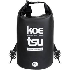 Resim Neevoyu Su Gezisi İçin 15l Su Geçirmez Sırt Çantası - Katlanabilir Paddle Board Taşıma Çantası Siyah 