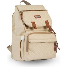 Resim Arya Anne Bebek Bakım Sırt Çantası Bej Bej 