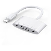 Resim Ally Nk-1040 Plus Iphone Lightning To Sd/Tf Card Usb Kamera Adap 