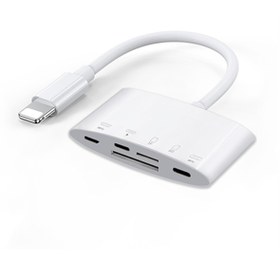 Resim Ally Nk-1040 Plus Iphone Lightning To Sd/Tf Card Usb Kamera Adap 