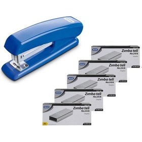 Resim Mas Zımba Makinesi 758 24/6 + 5 Adet Zımba Teli 