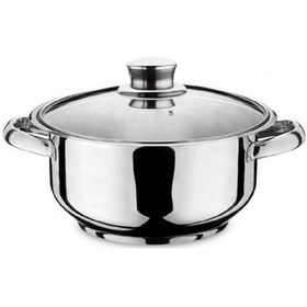 Resim Hascevher 28X18 CM Boru Kulplu Cam Kapaklı Tencere 