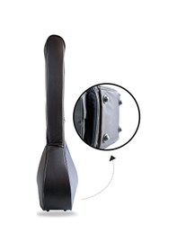 Resim Profesyonel Su Geçirmez 20 Mm Pedli Soft Case Kısa Sap Bağlama Saz Kılıfı Ad2 
