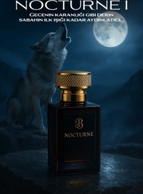 Resim Bernatural NOCTURNE I IMZA | %40 Extrait Unisex Niche Parfüm 